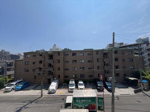 バルコニーからの眺望　２０２５年８月撮影