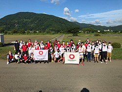 安倍川花火大會清掃活動ボランティア①