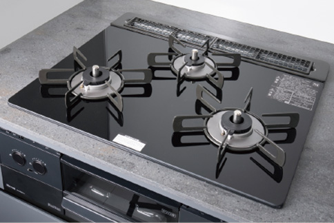 ガラストップコンロ