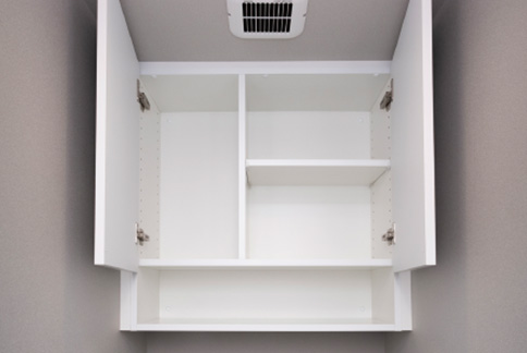 トイレ上部キャビネット