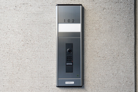 カメラ付き住戸玄関子機