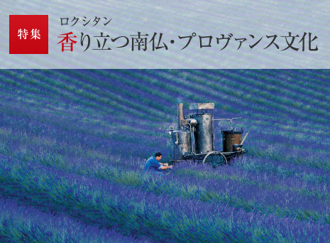 特集:ロクシタン 香り立つ南仏?プロヴァンス文化