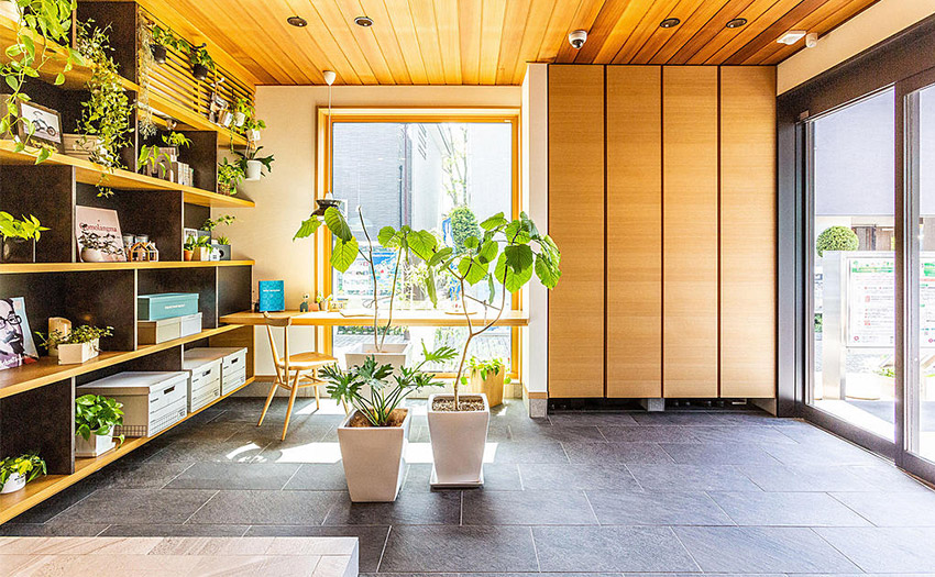 一戸建ての土間スペース