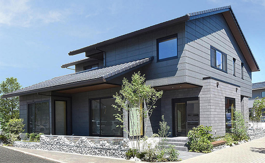 一戸建ての外観