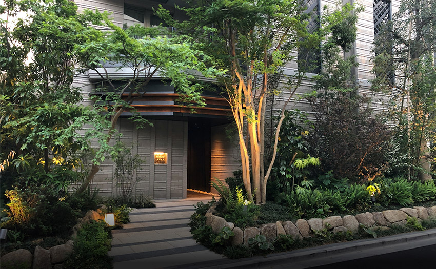 分譲マンションの外観