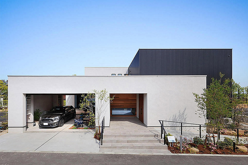 一戸建ての外観