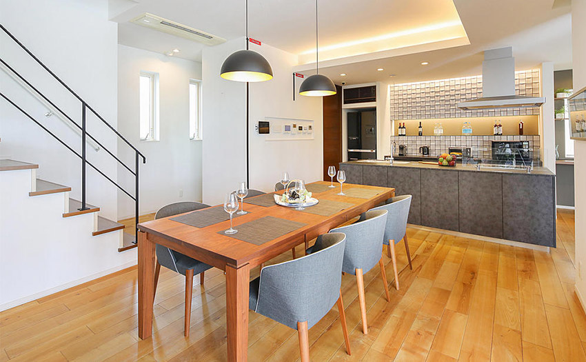 一戸建てのダイニング?キッチン