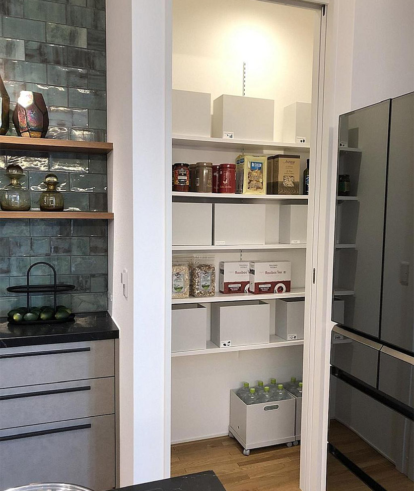 一戸建てのパントリー