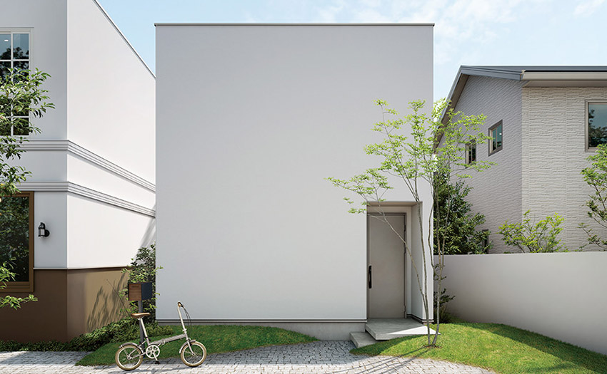 規格住宅の外観