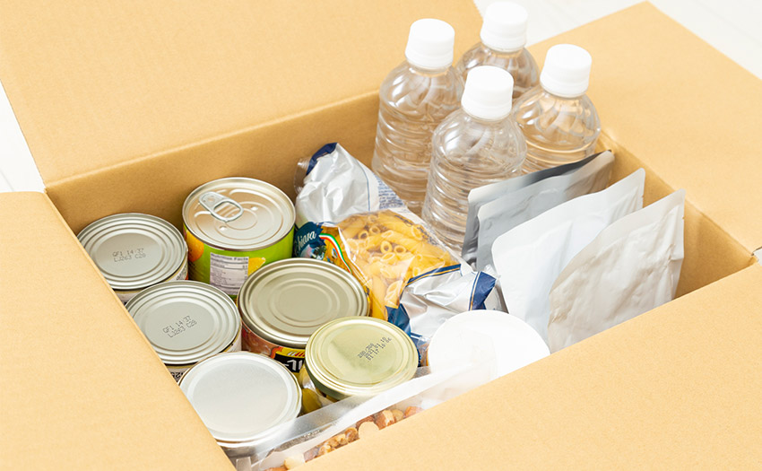 防災(zāi)グッズのイメージ