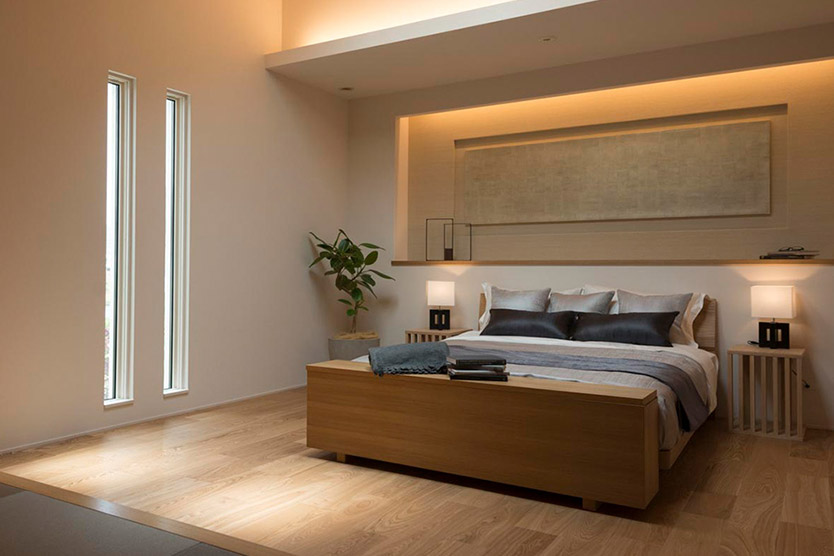 ホテルライクな寢室