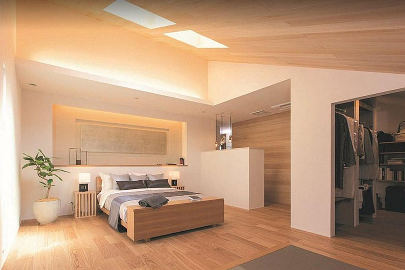 ナチュラル&シンプルモダンな寢室