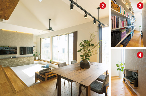 リビング?テレビ壁の裏側(cè)